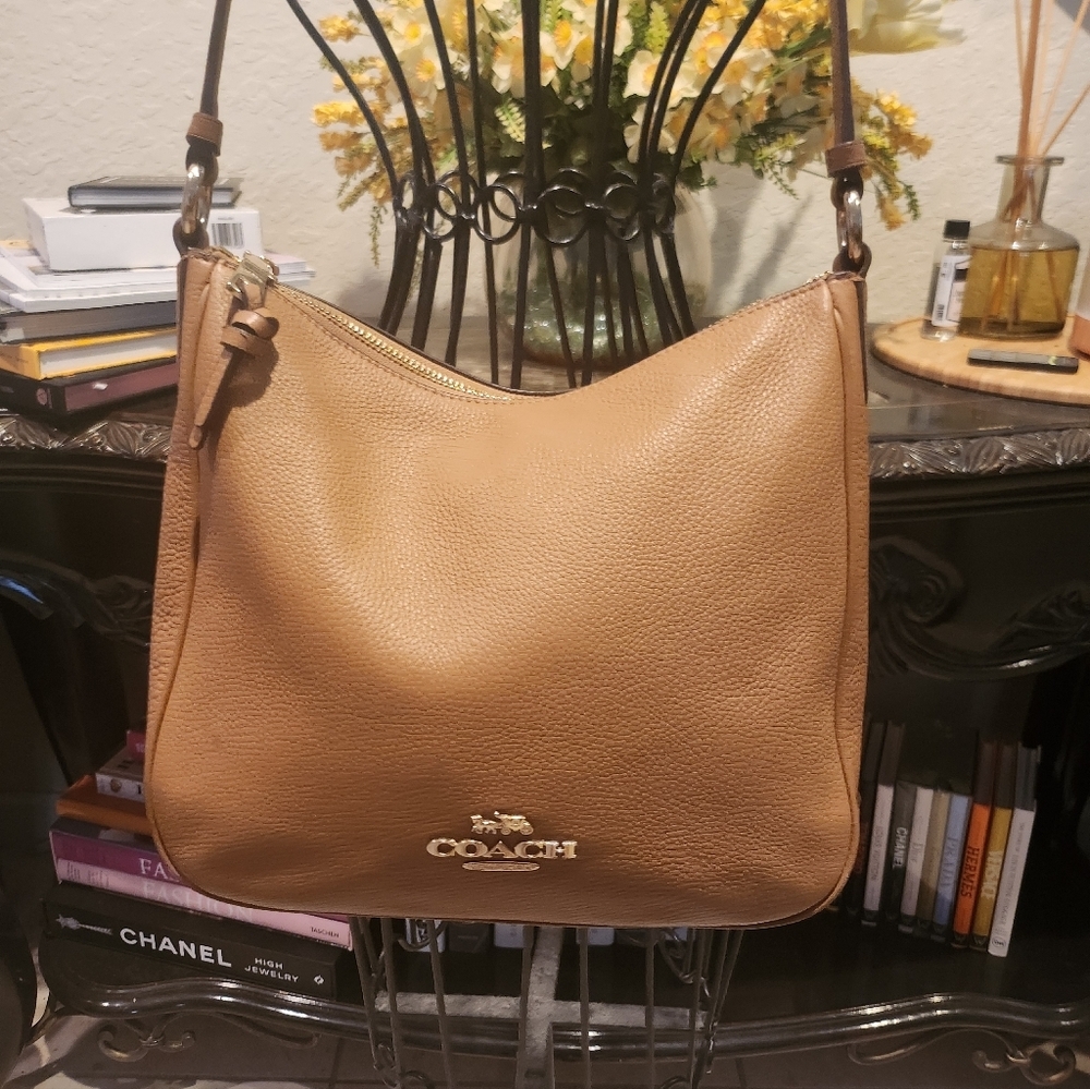 Coach Ellie File leather crossbody bag